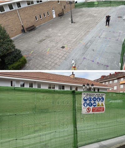 Arriondas inicia las obras de la Plaza Miguel Ángel García Dory dentro del Plan de Sostenibilidad Turística