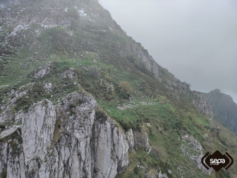 Rescates de montaña en Ponga y Cabrales