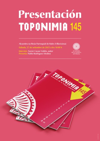 Villaviciosa celebra la presentación del número 145 de la colección Toponimia con un recorrido por Rales