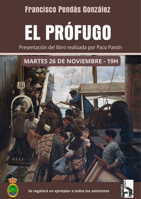 Presentación del libro ‘El Prófugo’ de Francisco Pendás González
