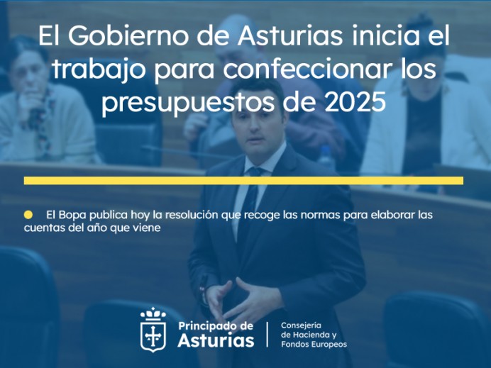 BOPA: El Gobierno de Asturias inicia el trabajo para confeccionar los presupuestos de 2025