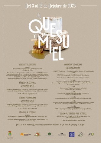 Tradición y sabor en Cangas de Onís: ‘El Quesu y la Miel 2025’ une concursos y feria gastronómica