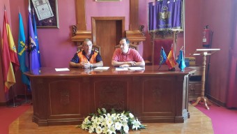Convenio con protección civil en Villaviciosa