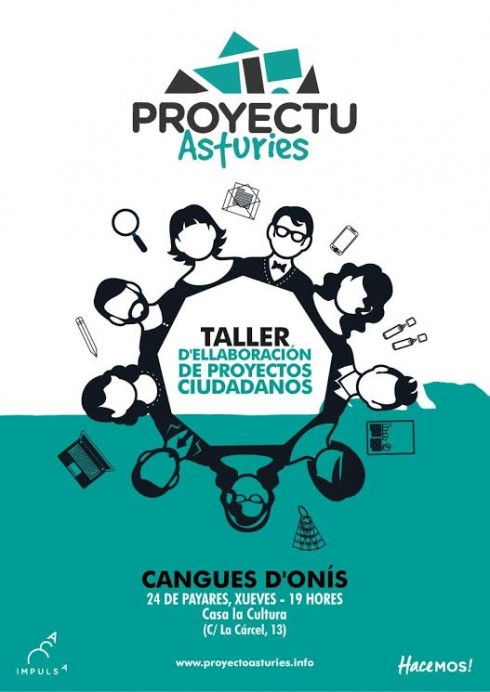 El Jueves 24 de Noviembre Podemos presenta Proyectu Asturies en Cangas de Onís.