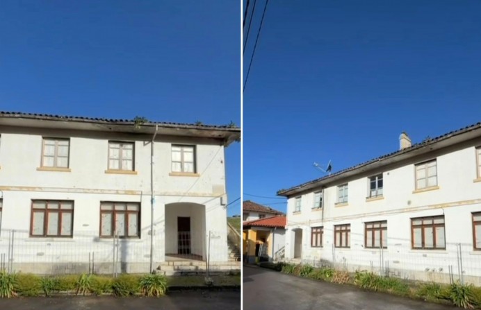 El PSOE de Llanes exige la reparación urgente de las antiguas escuelas del Valle Oscuru por riesgo de derrumbe
