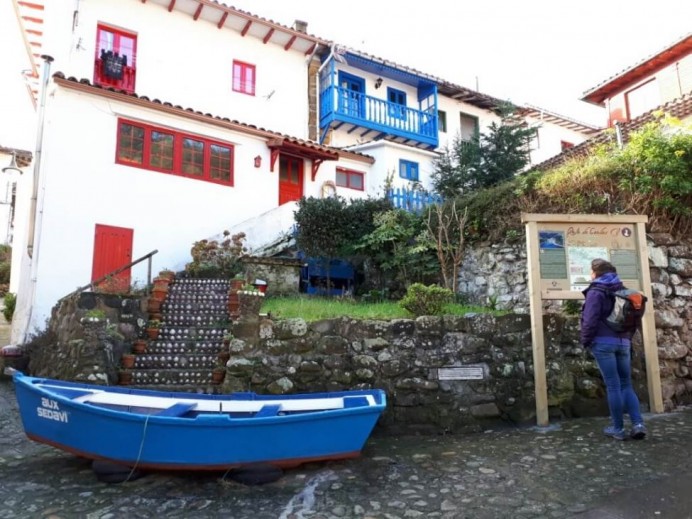 Inaugurada ayer la Ruta Carlos V entre Tazones y Villaviciosa