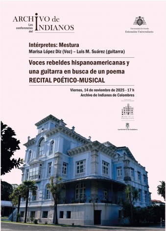 Recital poético-musical en el Archivo de Indianos de Colombres