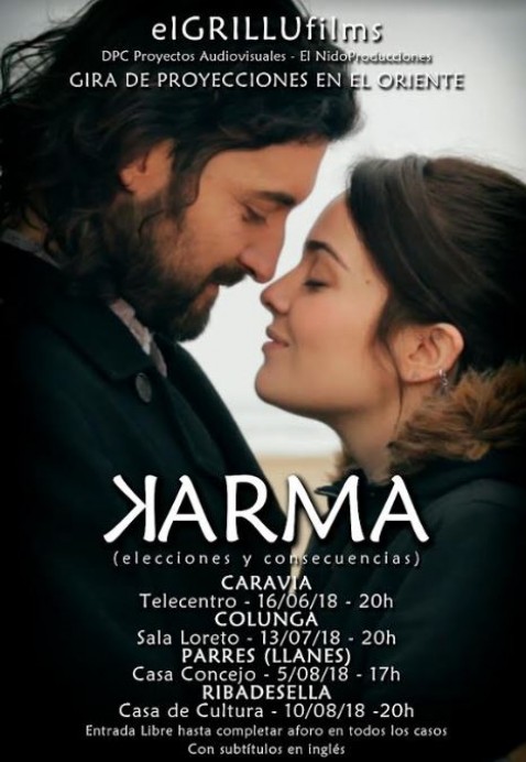 Presentación del corto Karma en Ribadesella