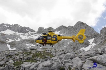 Rescate de montaña en Cangas de Onís