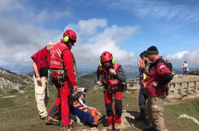 Rescate de montaña en Llanera Rescate de montaña en Llanera