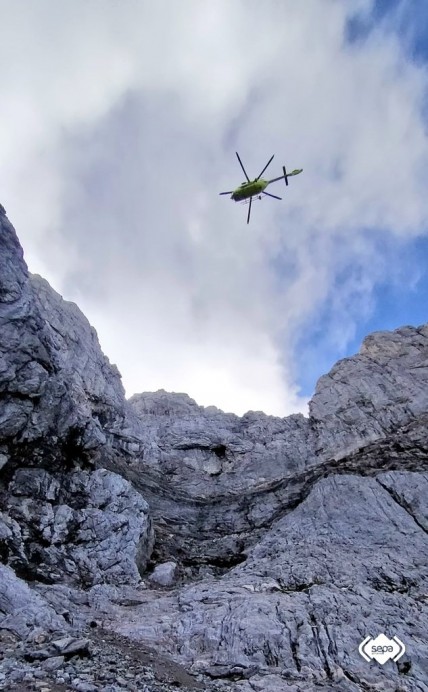 Tragedia en la montaña de Cangas de Onís: Rescate en helicóptero tras un fatal accidente en Peña Santa de Enol