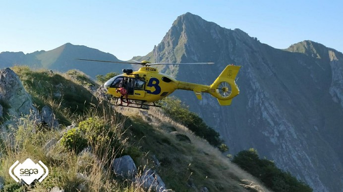 Rescate de montaña en Onís Rescate de montaña en Onís