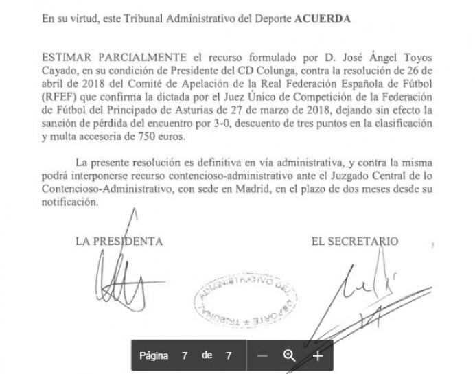 El CD Colunga  gana el pulso del litigio de las Camisetas El CD Colunga  gana el pulso del litigio de las Camisetas