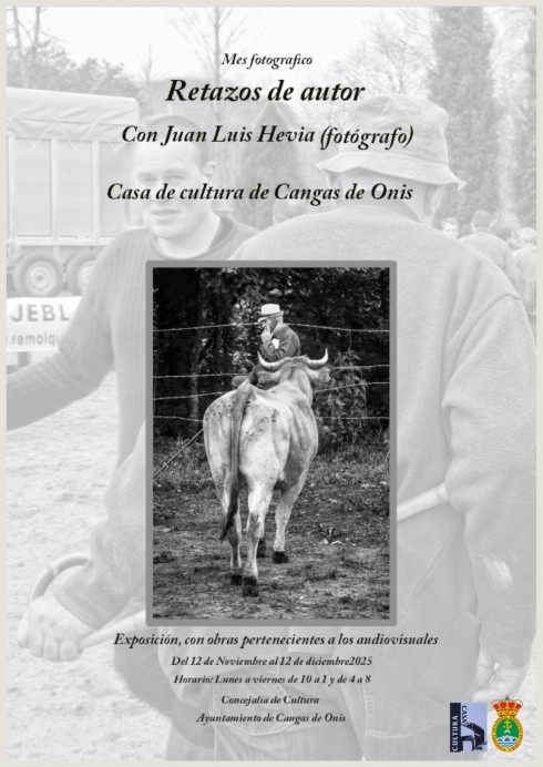 Cangas de Onís presenta la exposición ‘Retazos de autor’ de Juan Luis Hevia