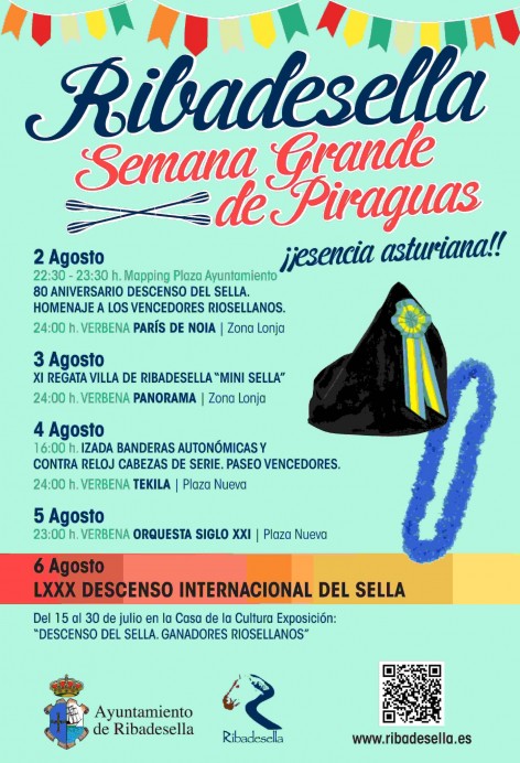 Semana Grande de Piraguas en Ribadesella