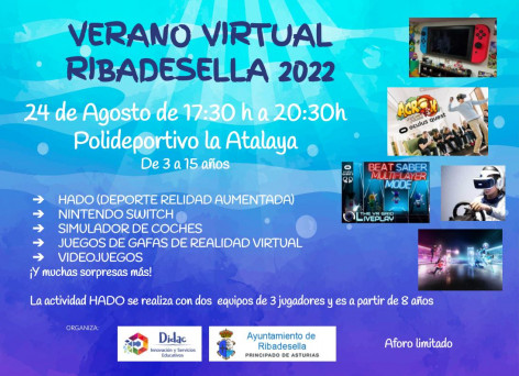 Verano Virtual Ribadesella 2022 - Actividad infantil-juvenil 
