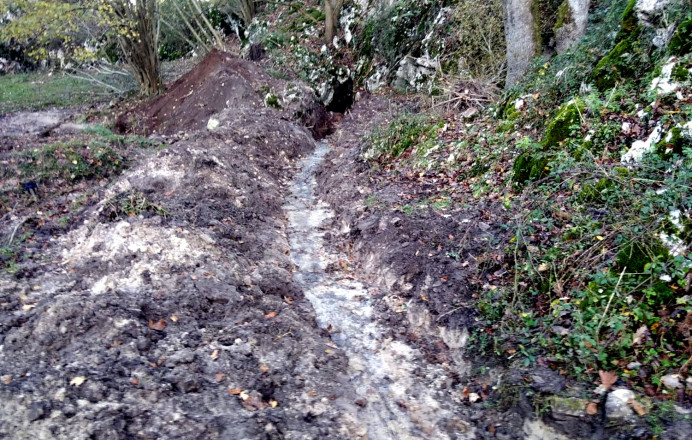 Llanes, obras en dos riegas de Rioseco y Porrúa