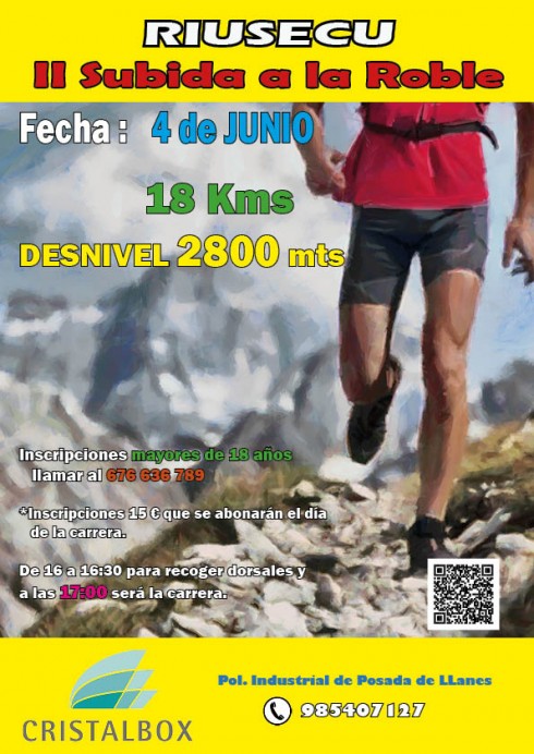 Riusecu acogerá el próximo sábado 4 de junio la II Subida a La Roble