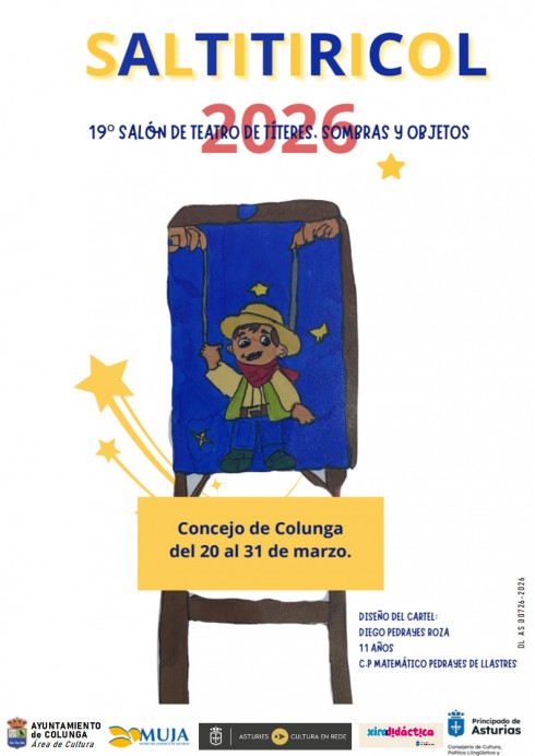 Colunga acoge una nueva edición de SALTITIRICOL, el salón de teatro de títeres, sombras y objetos