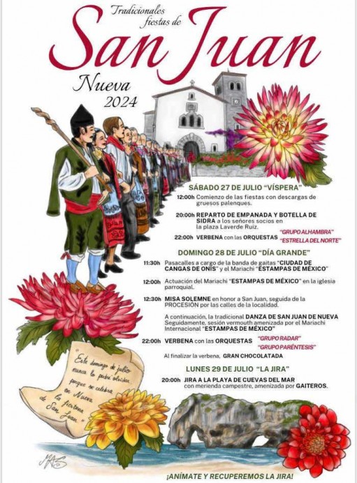 Fiestas de San Juan en Nueva de Llanes