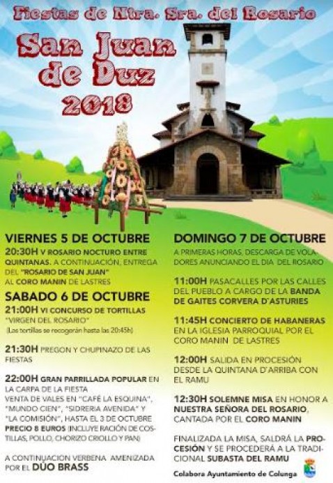 Fietas de Ntra. Sra. del Rosario en San Juan de Duz