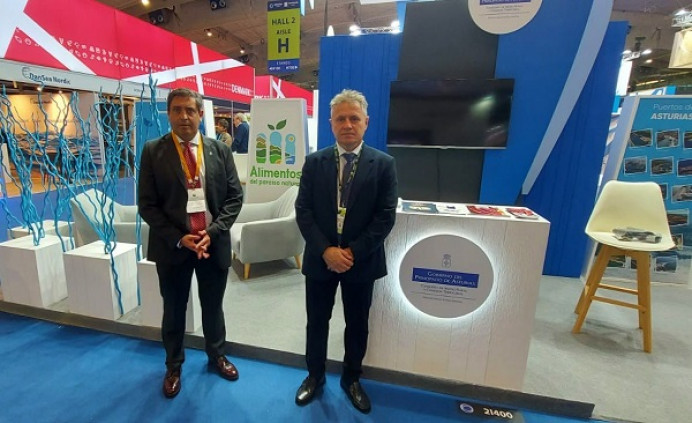 El Gobierno de Asturias promociona los productos pesqueros y de la acuicultura en la feria internacional Seafood de Barcelona