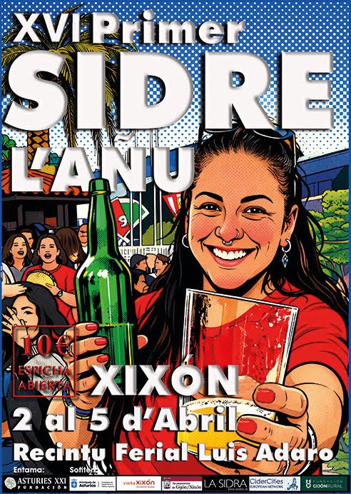 La semifinal de la Mejor Primera Sidra del Año 2026 se celebra en Xixón con cata abierta al público