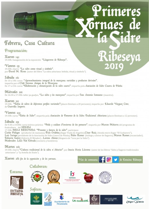 Primeres Xornaes de la Sidre de Ribeseya 2019