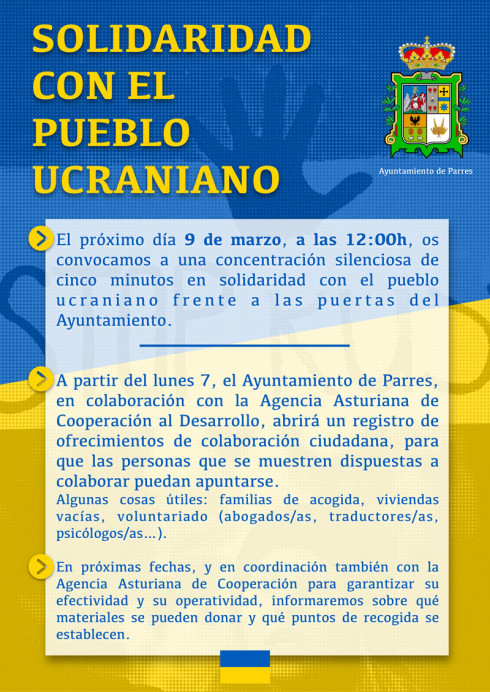 Solidaridad con el pueblo ucraniano