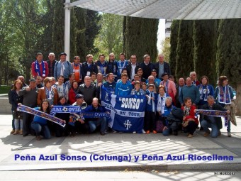 Zamora se tiñó de Azul Oviedista