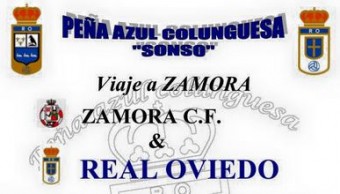 ¡Últimas plazas para viajar con la Peña Azul Sonso a Zamora!