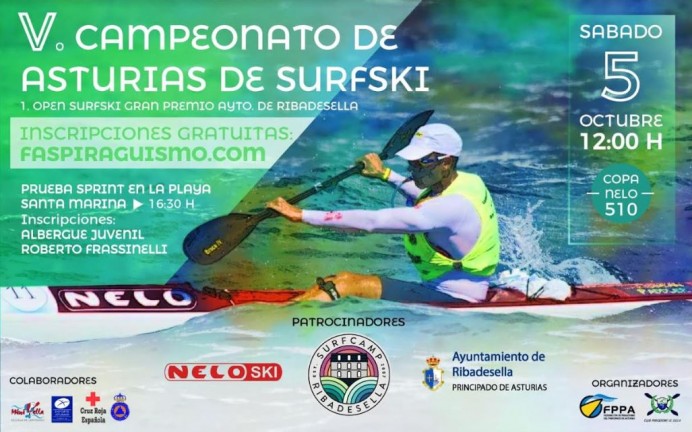 Campeonato de Asturias Surfski y I Open de Surfski Trofeo Ayuntamiento de Ribadesella - Copa Nelo 510 