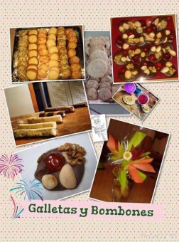 Taller de galletas y bombones