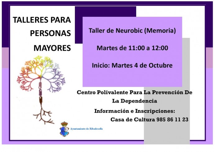 Talleres para mayores en Ribadesella