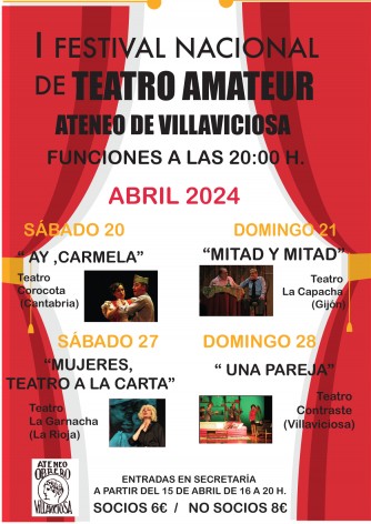 I Festival Nacional de Teatro Amateur del Ateneo Obrero de Villaviciosa