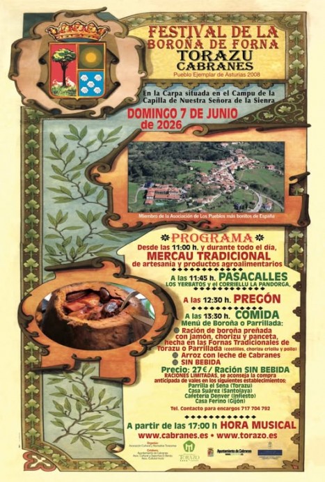 La Borona de Forna volverá a reunir en Torazu los sabores más tradicionales de Cabranes