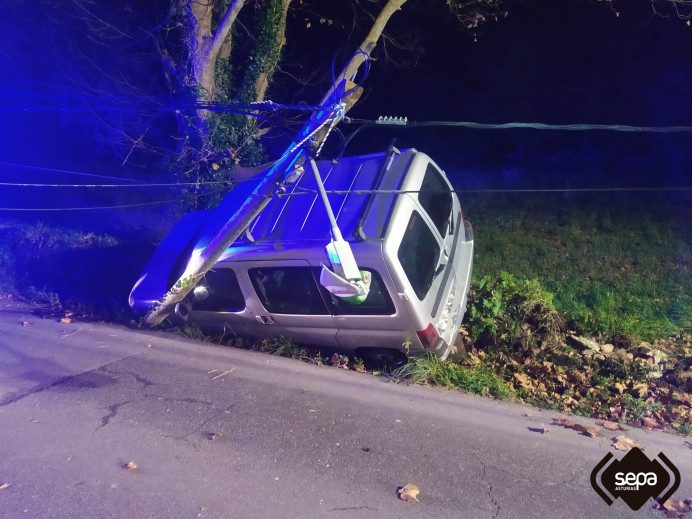 Accidente de tráfico en Llanes Accidente de tráfico en Llanes
