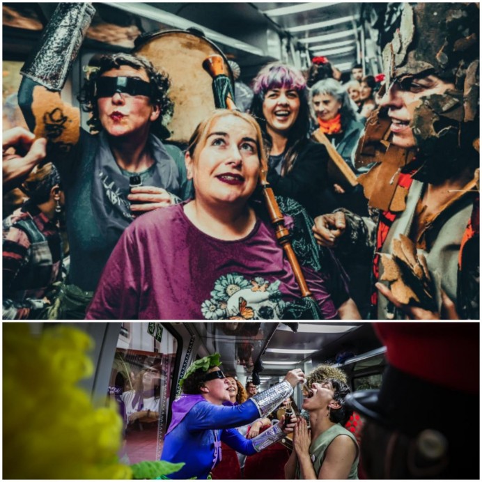 UFFFF celebra su segunda edición con un viaje en tren por la igualdad y el feminismo