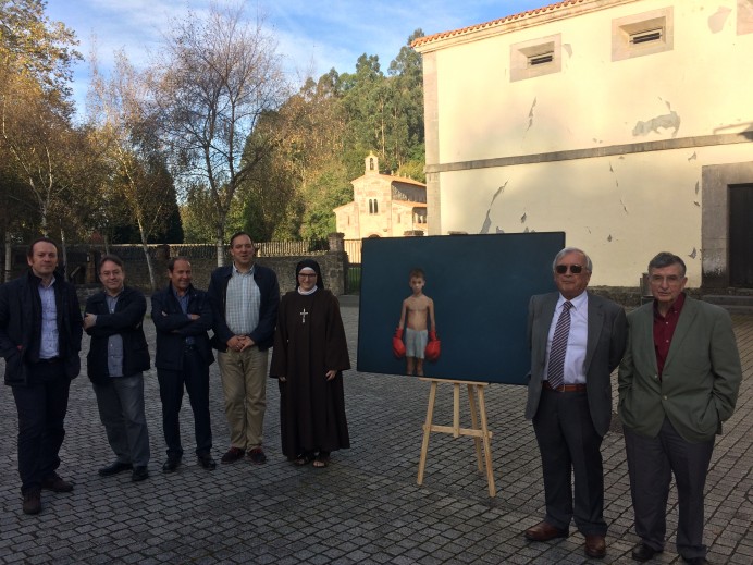 Carlos Tárdez Cabeza, ganador de la 20ª edición del Certamen de Pintura de Villaviciosa