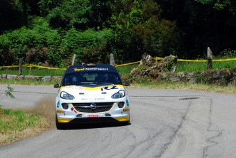 Esteban Vallín 7º en la general en el RALLYE RÍAS BAIXAS