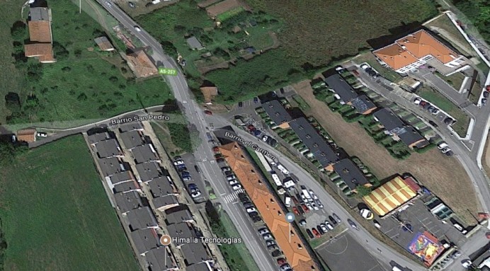 Asfaltado  de la carretera AS-257, Colunga-Venta del Pobre por Lastres