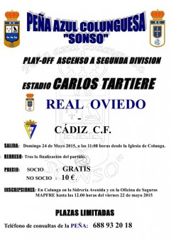 Viaje de la peña Azul Sonso a Oviedo