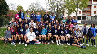 Presentación de los equipos del Club Voleibol Cangas de Onís