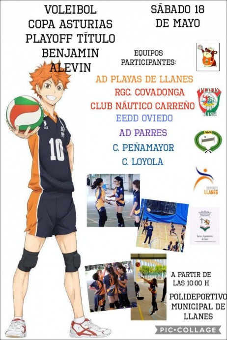Deporte Llanes: Copa Asturias Voleibol Benjamín y Alevín