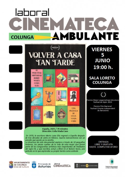 La Cinemateca Ambulante proyecta en Colunga el premiado documental 