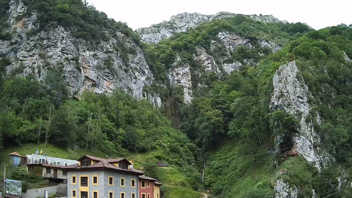 Los Beyos ya pueden seguirse en directo gracias a la webcam instalada recientemente en Vidosa