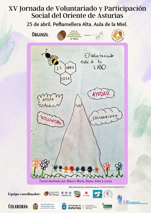 Alles acoge la XV Jornada de Voluntariado del Oriente de Asturias en el marco de su año internacional