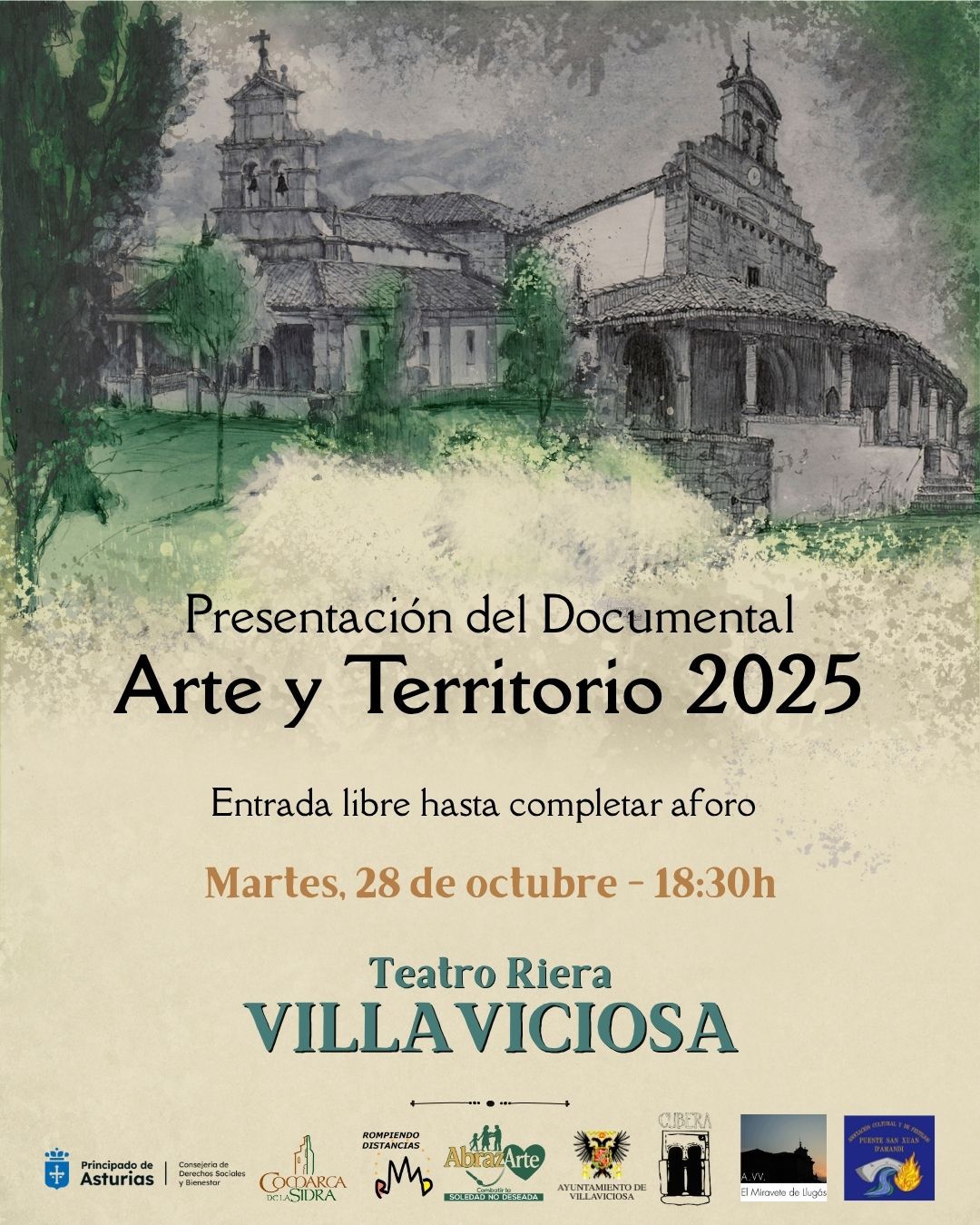Villaviciosa estrena el documental Arte y Territorio 2025, una fusión entre arte, historia y comunidad Villaviciosa estrena el documental Arte y Territorio 2025, una fusión entre arte, historia y comunidad