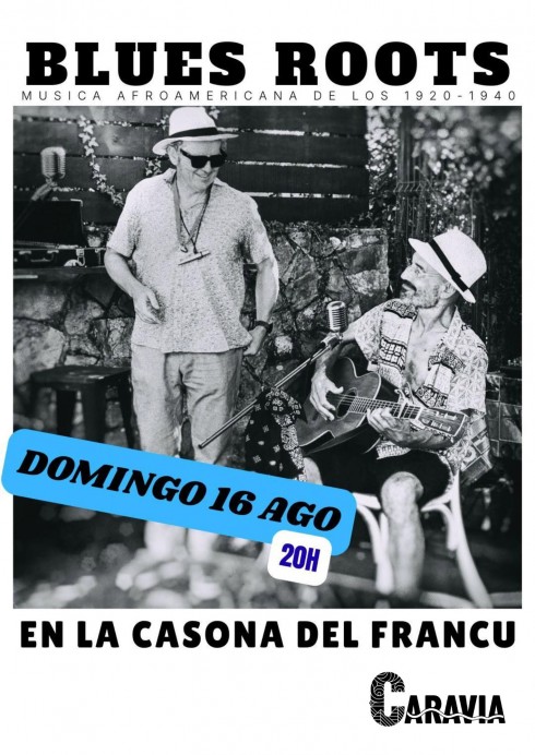Blues Roots lleva la música afroamericana a La Casona del Francu en Caravia
