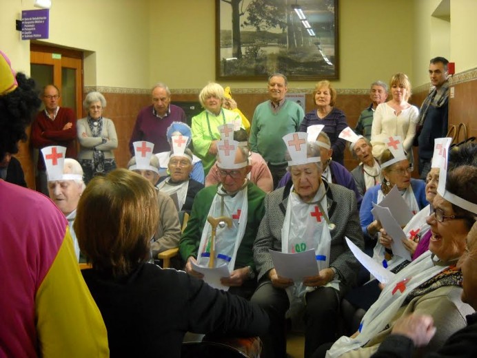 Los mayores de la residencia municipal también celebran el carnaval Los mayores de la residencia municipal también celebran el carnaval